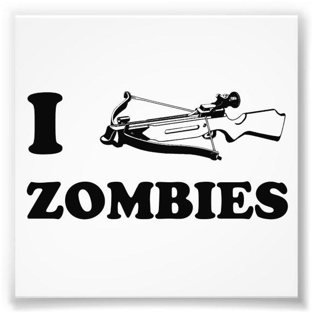 I Crossbow Zombies Fotodruck (Vorne)