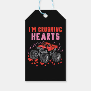 I Crush Hörer Monster Truck Kleinkind Boys Valenti Geschenkanhänger