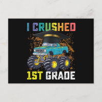 I Crushed 1st Grade Monster Truck Abschluss