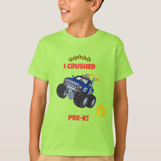 I Crushed Pre-K Abschluss Shirt for Boys - 2025