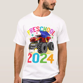 I Crushed Preschool Monster Truck Abschluss Class T-Shirt