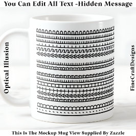 I’d Rather Be Asleep Hidden Message 086 Funny  Kaffeetasse