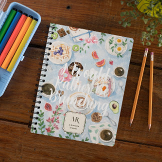 I’d Rather Be Brunching | Custom Monogram Notizblock