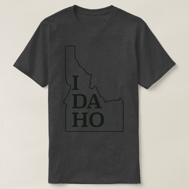 I DA HO TShirt (Design vorne)