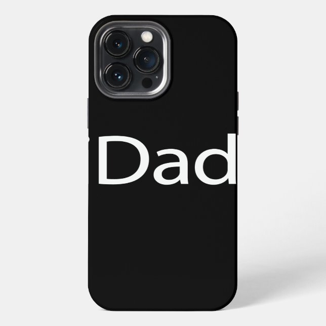 i Dad (iDad) iPhone Hülle (Rückseite)