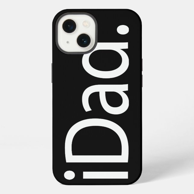i Dad (iDad) iPhone Hülle (Rückseite)
