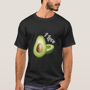 I das T-Shirt der Liebe-Avocado-Männer