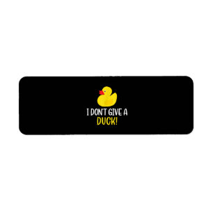 I Davon Give a Duck Funny Rubber Duck Men Women