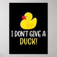 I Davon Give a Duck Funny Rubber Duck Men Women