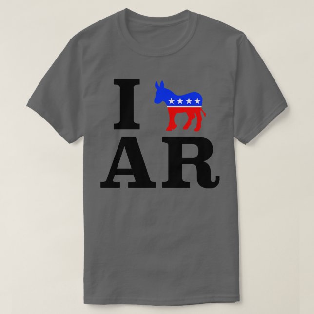 i Democratic Arkansas AR TShirt (Design vorne)