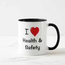 I der Liebe-Gesundheits-und Sicherheits-I Tasse