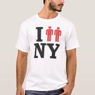 I der Liebe-NY Gay Pride T homosexuelle Heirat-der T-Shirt