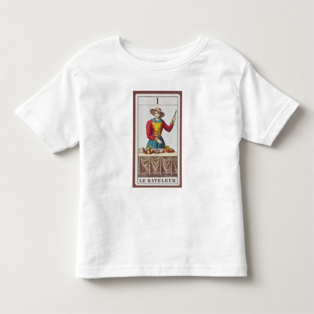 I der Magier, sieben Tarotkarten Kleinkind T-shirt (Vorderseite)