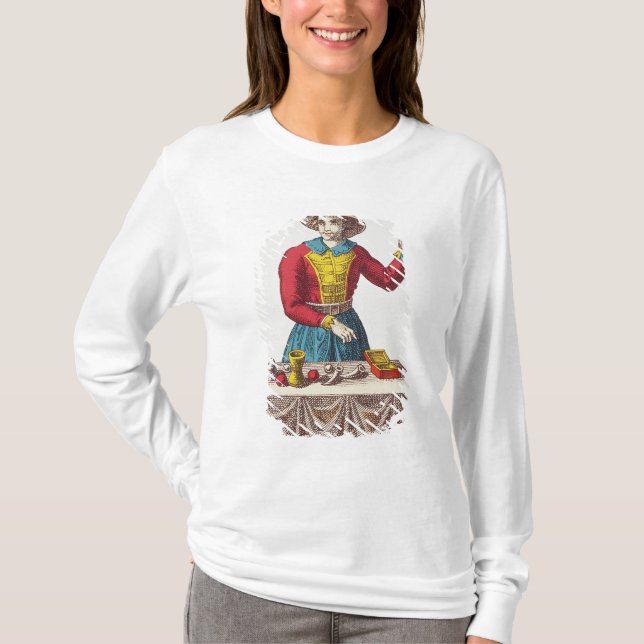 I der Magier, sieben Tarotkarten T-Shirt (Vorderseite)