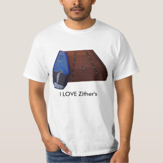 I der T - Shirt LIEBE Zithers