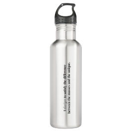 I Design Water Bottle Edelstahlflasche
