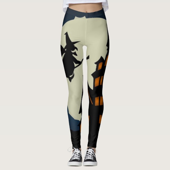 i Designer Halloween Leggings (Vorderseite)