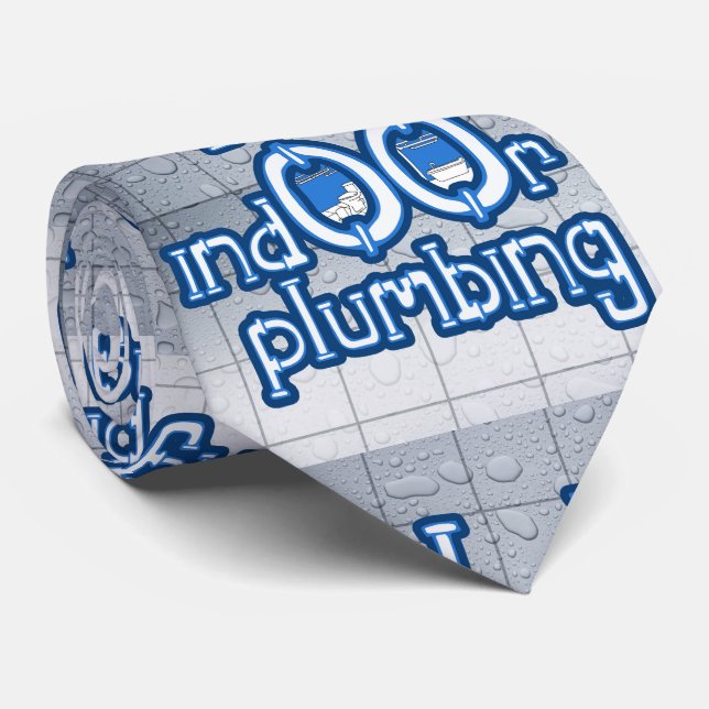 I Dick Indoor Plumbing Krawatte (Gerollt)