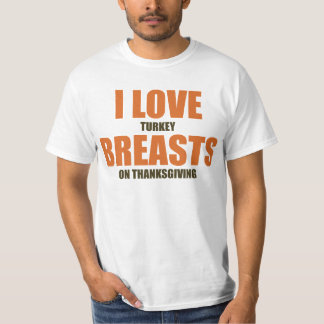 I die Liebe-Türkei-Brüste auf Erntedank-lustigem T-Shirt