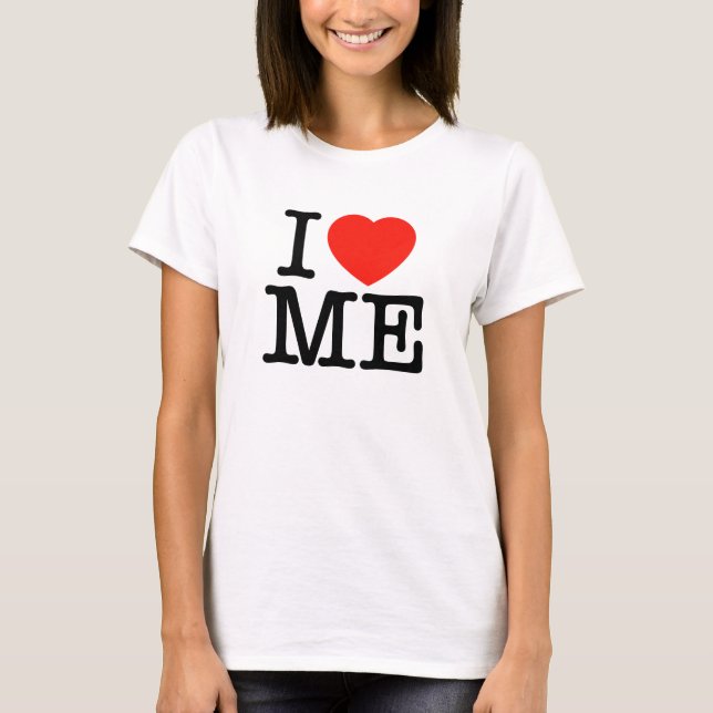 I die T - Shirts der Liebe-ICH Frauen (Vorderseite)