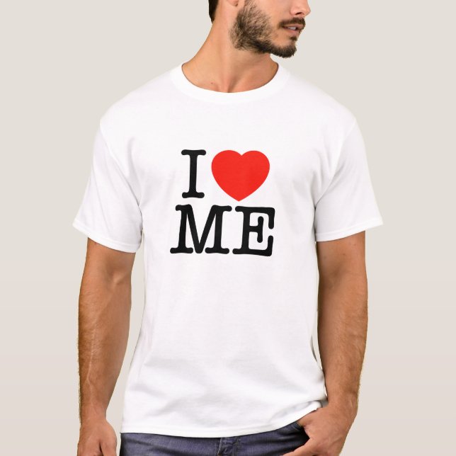I die T - Shirts der Liebe-ICH Männer (Vorderseite)