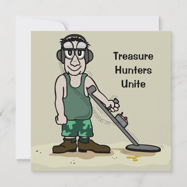 I Dig Hintern Metal Detection Typ (Vorderseite)