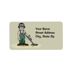 I Dig Hintern Metal Detection Typ Treasure Hunter Adressaufkleber