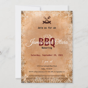 I Do BBQ Invitation, Couples Shower Engagement  Einladung