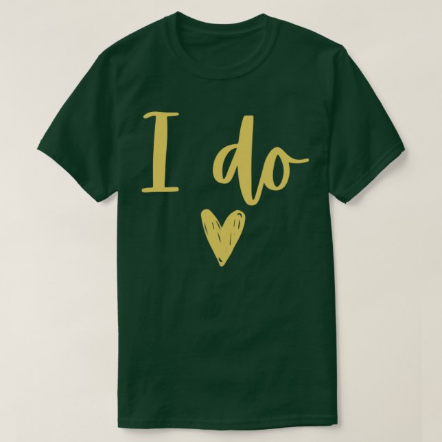 I Do Bridge Junggeselinnen-Abschied Group Celebrat T-Shirt (Design vorne)