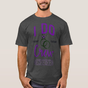I DO CREW 2222 TWOSDAY Brautparty Bride Bachelo T-Shirt