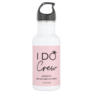 I Do Crew Brautparty Junggeselinnen-Abschied Favor Edelstahlflasche