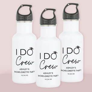 I Do Crew Brautparty Junggesellinnenabschied Gesch Edelstahlflasche