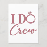 I Do Crew - Junggesellinnenabschied Braut Hochzeit