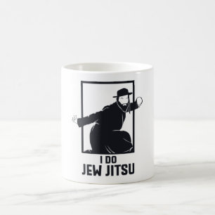 I Do Jew Jitsu I Funny Jui Jutsu Kaffeetasse