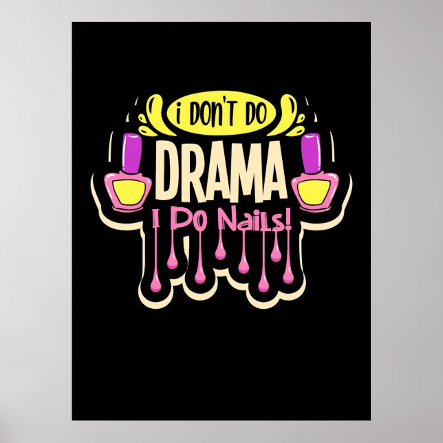 I do Nails Poster (Vorne)