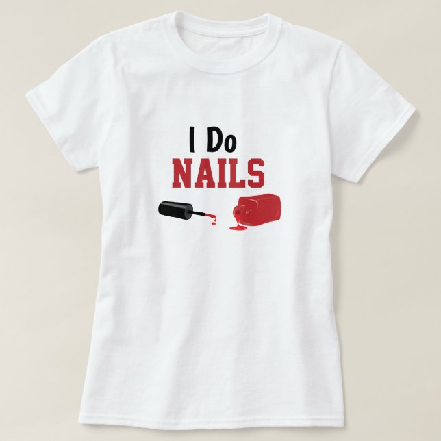 I do Nails T-Shirt (Design vorne)