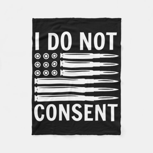 I Do Not Consent Republican Conservative Comply Fr Fleecedecke (Vorderseite)