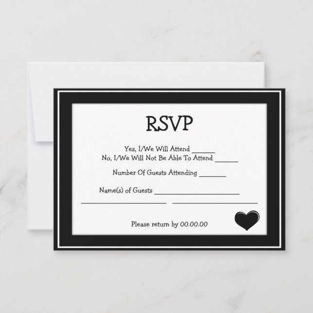 i do uAwg RSVP Karte (Vorderseite)