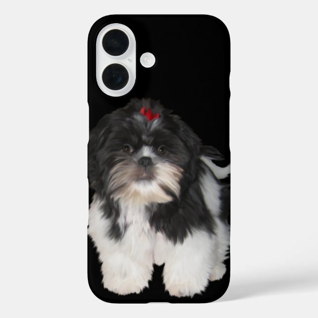 i Dog Shih Tzu Case-Mate iPhone Hülle (Rückseite)