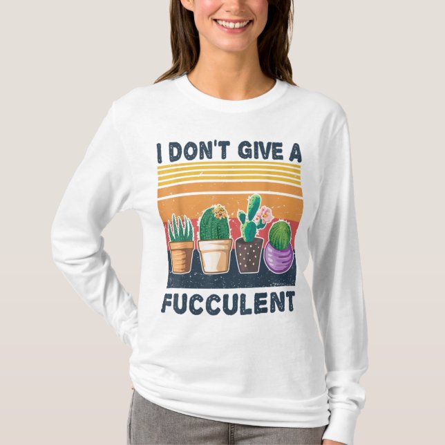 I don Always Garden Retro Garding Pflanze T-Shirt (Vorderseite)