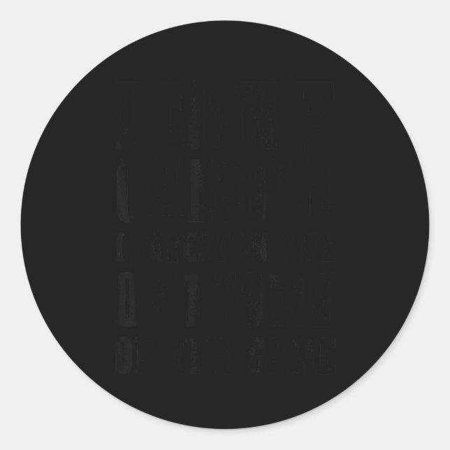 I Don't Gamble I Invest In The Outcome Of The Game Runder Aufkleber (Vorderseite)