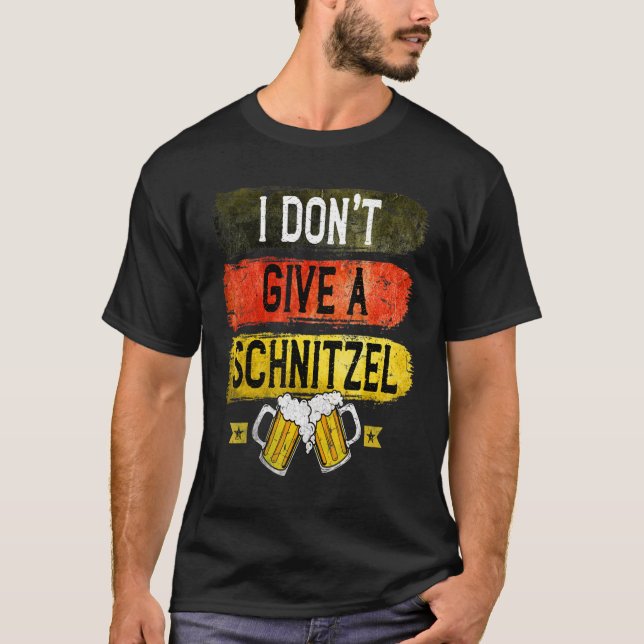 I Don't Give a Flock Flock Flamingo T-Shirt (Vorderseite)