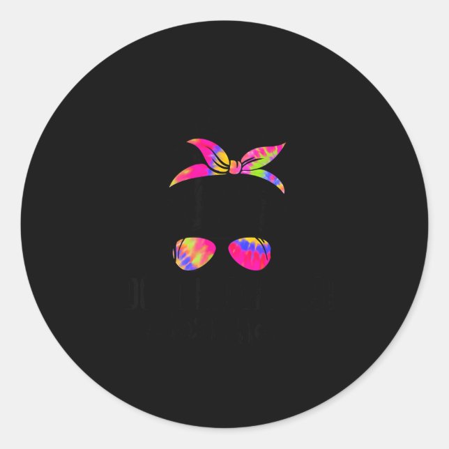 I Don't Know I Just Work Here Funny Sarcasm Quotes Runder Aufkleber (Vorderseite)