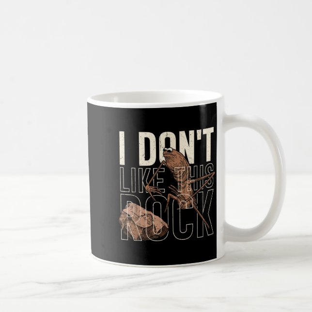 I Don't Like This Rock Marcus The Worm Meme Funny  Kaffeetasse (Rechts)