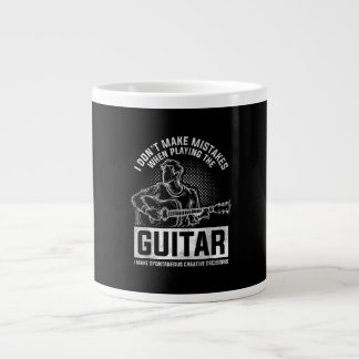 I Don't Make Mistakes When Playing The Guitar Jumbo-Tasse