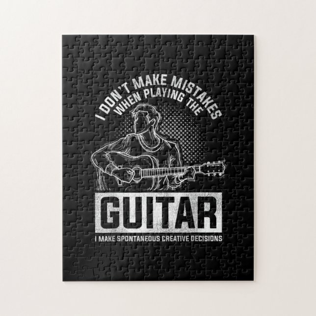 I Don't Make Mistakes When Playing The Guitar Puzzle (Vertikal)
