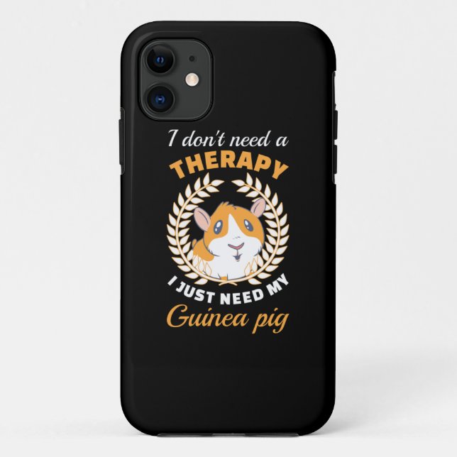 I Dont need therapy Case-Mate iPhone Hülle (Rückseite)