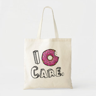 I Donut Care Funny Tragetasche