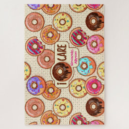 I Doughnut Care Niedlich Funny Donut Sweet Leckere Puzzle