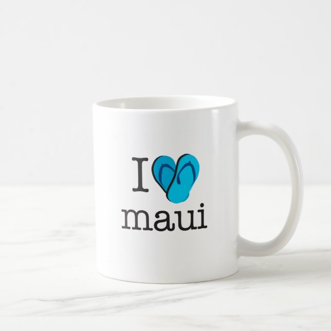 I drehen Herz Maui Reinfälle um Tasse (Rechts)